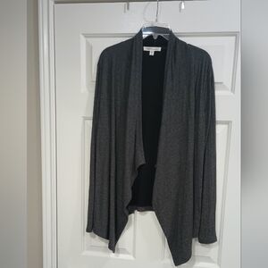 Karen Kane Charcoal Open Front Cardigan XL